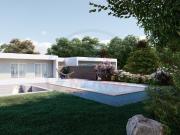 Moradia T3 nova com piscina, garagem e jardim