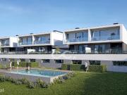 Moradia T4 nova, com jardim e terrao, em condomnio...