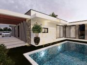 Moradia térrea isolada T4 em construção