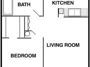 Morningside Apartments 1 bedroom, 1 bath