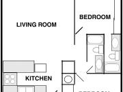 Morningside Apartments 2 bedroom, 2 bath