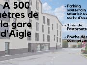 Motorrad Tiefgaragenstellplatz Nähe Bahnhof Aigle