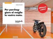 Motorradparkplatz in Lido Locarno
