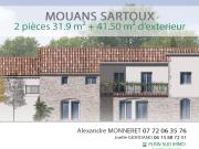 Mouans sartoux T2 31.90 m2 habitable + 41.50 m2...