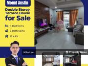 Mount Austin 2 Storey Terrace House For Sale!