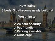 Mount Row, Mayfair W1K, 3 bed flat to rent, £19,500 pcm...