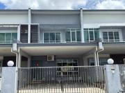 Move in Double Storey Terrace House at City Garden Kota...