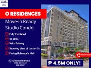 Move in Ready Studio Condo at O Residences