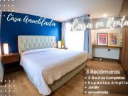 Casa de Lujo Amueblada a Pasos de Costco 3 RECAMARAS