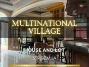 MULTINATIONAL VILLAGE HOUSE AND LOT FOR SALE MULTINATIONAL VILLAGE HOUSE AND LOT FOR SALE