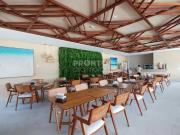 Muro Alto: flat mobiliado com varanda gourmet e lazer...