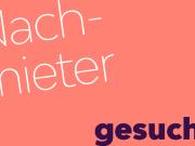 Nachmieter gesucht hier Wohnung übernehmen!