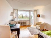 Nähe BMW: möblierte 1 Zimmer Balkonwohnung