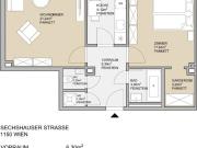 Nahe Schönbrunn! Hofseitige 2 Zimmer Wohnung im 15....