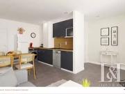 Nantes 44000 Achat / Vente appartement 3 pièces t3 terrasse