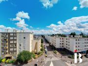 NANTES BEAUSEJOUR Dernier étage, 2 chambres, balcon avec...