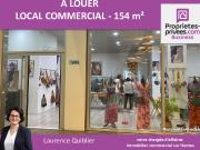 NANTES CENTRE LOCAL COMMERCIAL PMR, 154 m², GRANDE VITRINE