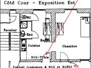 Nantes T1bis meublé de 29m2 loué jusqu'au 15/10/2026