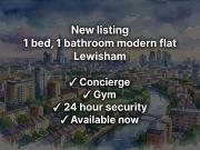 Naomi Street, London SE8, 1 bed flat to rent, £2,300 pcm...