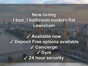 Naomi Street, London SE8, 1 bed flat to rent, £2,300 pcm...