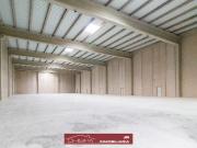 Nave industrial de obra nueva recién terminada