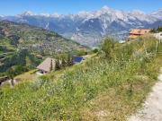 NENDAZ Magnifique terrain à bâtir vue préservée sur les...