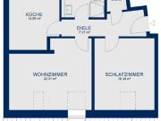 Neu ausgebautes Dachgeschoss in der List