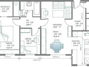 NEU+ Großartige 3 Zimmer Wohnung getrennter Küche!