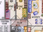 Neu sanierte 3 Raum Wohnung mit Balkon in Zentrumsrandlage !