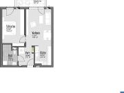 NEUBAU! 2 Zimmer Mietkauf Wohnung Top 17 im 2. OG in...