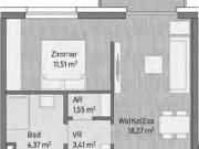NEUBAU 2 Zimmer moderne Eigentumswohnung mit Balkon...