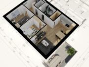 Neubau 3 Zimmer Wohnung mit Balkon Wels