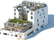 Neubau 70m2 + 17m2 Terrasse Nahe Nashmarkt