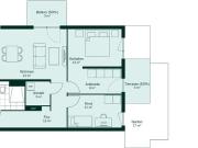 Neubau Erstbezug: Attraktive Wohnung mit sonnigem Balkon... Neubau Erstbezug: Attraktive Wohnung mit sonnigem Balkon...