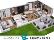 Energieeffiziente, rollstuhlgerechte EG Wohnung mit West...