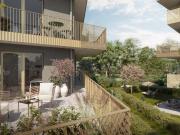 Neubau Erstbezug mit großzügigen Außenflächen im Grünen