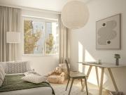Neubau Erstbezug, XL Balkon 18 m² mit Zugang vom Wohn u....