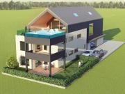 Neubau Gartenwohnung mit Terrasse, Garten, Garage &...