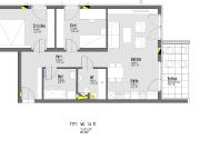 Neubau Mietkauf! 3 Zimmer im 1. OG inkl. Carport, Top 6... Neubau Mietkauf! 3 Zimmer im 1. OG inkl. Carport, Top 6...
