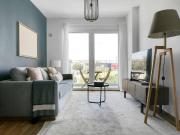 Neubau mit Stil! 2 Zimmer mit Balkon und hipper...