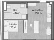 Neubau Moderne 2 Zimmer Eigentumswohnung 31,17m² Graz/Gries
