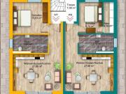 NEUBAU von 2 exklusiven Stadtvillen Penthousewohnung Nr....