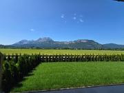 Neubau Wohnungen mit Blick auf den Wilden Kaiser