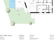 Toplage Leopoldskron: Stilvolle 4 Zi Gartenwohnung mit...