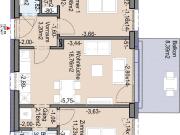 Neubauwohnung mit Balkon in gefördertem Wohnbau