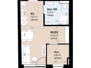 Neubauwohnung mit betreutem Wohnen 2 Zimmer