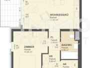 NEUE 2Zi 53,26qm WBalkon MIETE, Lift, Tiefgarage, in...