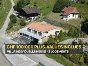 NEUE FREISTEHENDE VILLA 2 WOHNUNGEN PANORAMABLICK