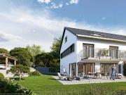 NEUE, prächtige Doppelhaushälfte mit 5,5 Zimmern in Mont...