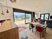 Neues Haus in Lens mit Garten und Panoramablick auf die...